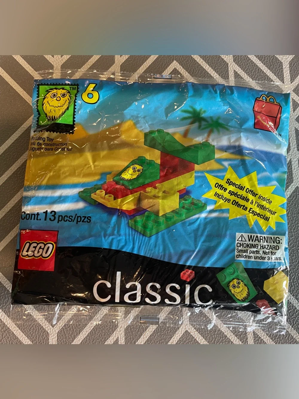 NEW Sealed McDonalds LEGO CLASSIC #5 Grimace & #6 Fry Guy